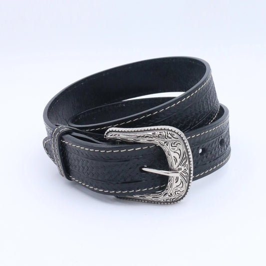 Cinto Negro con textura